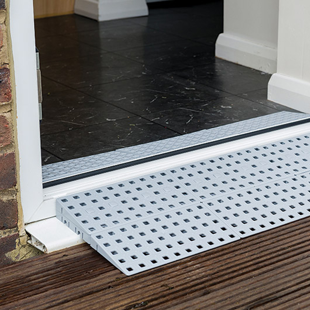 Door slope installation