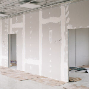Drywall partition installation