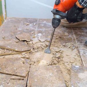 Tile removal
