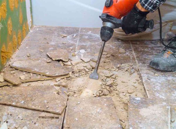 Tile removal