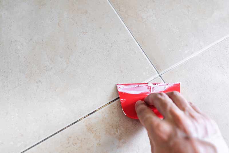 Partial tile repair