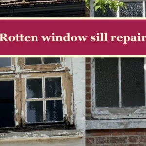 Window slope repair